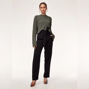 Aritzia Wilfred Tie-Front Pant